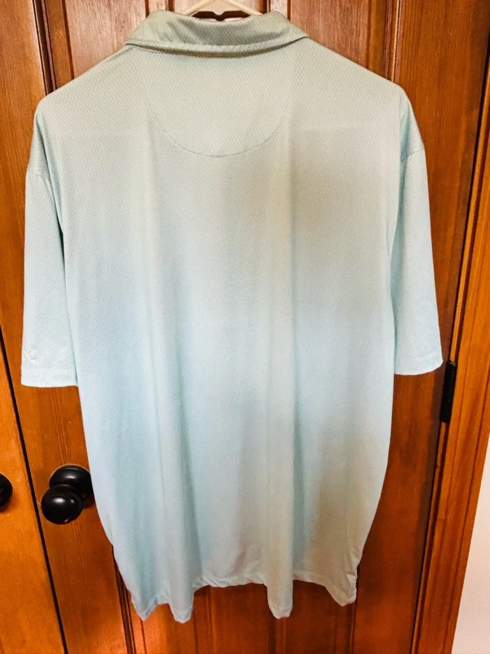 Kenneth Cole Golf Men's Light Mint Green Polo Shirt - XL